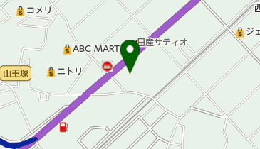 関東マツダ川越西店の地図画像