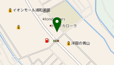 関東マツダ浦和美園店の地図画像