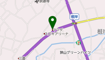 関東マツダ狭山笹井店の地図画像