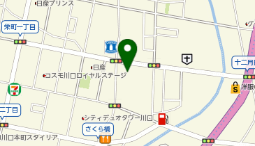 埼玉スバル川口栄町店の地図画像