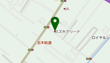 スズキアリーナ新座の地図画像