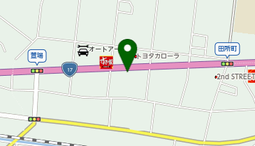 スズキ自販西埼玉スズキアリーナ深谷の地図画像