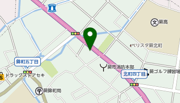 レッドバロンわらびの地図画像