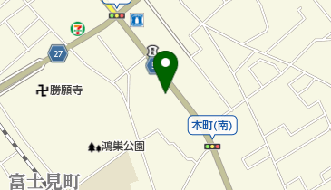 YOU SHOP萩原の地図画像