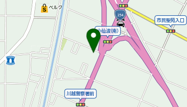 はとや川越店の地図画像