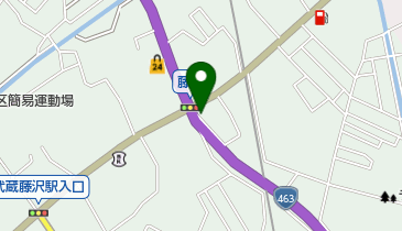 若月オートサイクルの地図画像