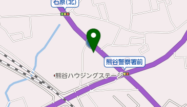 YSP熊谷の地図画像