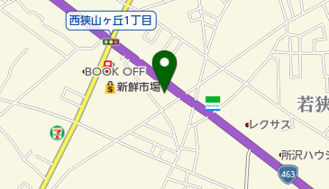 ルノー所沢の地図画像