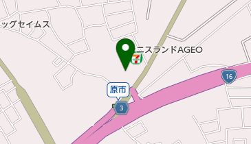 PEUGEOT上尾の地図画像