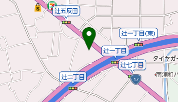 ポルシェセンター浦和の地図画像