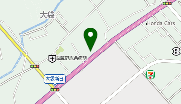 ポルシェセンター川越の地図画像