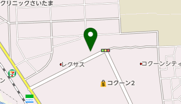 フォルクスワーゲンさいたま新都心の地図画像