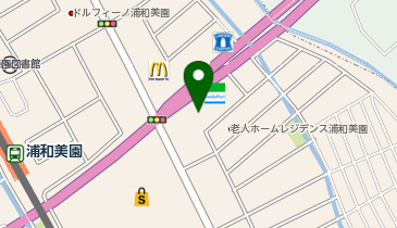 Audi浦和美園の地図画像