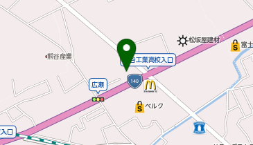 メルセデス・ベンツ熊谷の地図画像