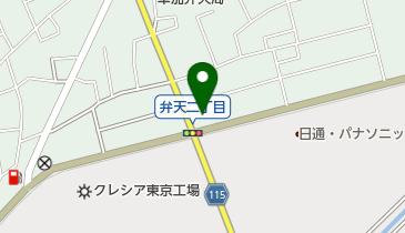 トヨタカローラ埼玉草加店の地図画像