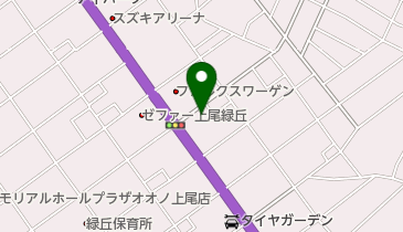 埼玉トヨペットU-Carランド一平上尾店の地図画像