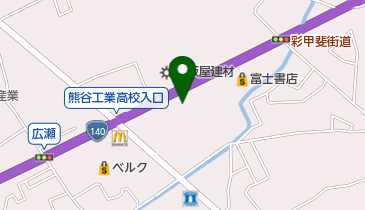 ネッツトヨタ埼玉熊谷マイカーセンターの地図画像