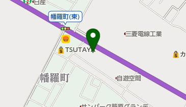 トヨタカローラ埼玉篭原店の地図画像