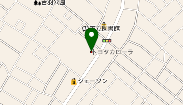 トヨタカローラ埼玉久喜店の地図画像