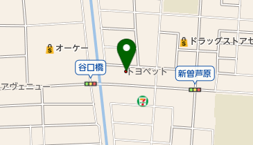 埼玉トヨペット戸田支店の地図画像