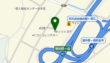 ネッツトヨタ東埼玉マイネッツ鶴ヶ島の地図画像