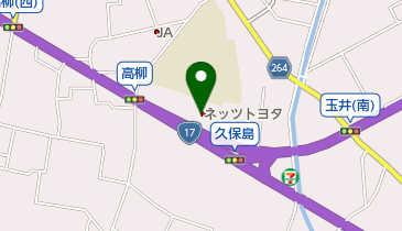 ネッツトヨタ東埼玉マイネッツ熊谷の地図画像