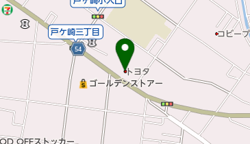 埼玉トヨタ自動車三郷店の地図画像