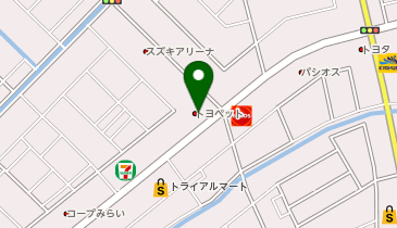 埼玉トヨペット北越谷支店の地図画像