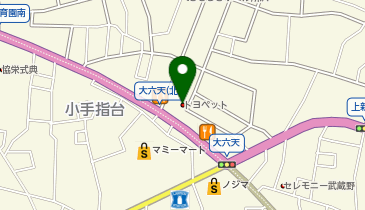 埼玉トヨペット所沢支店の地図画像