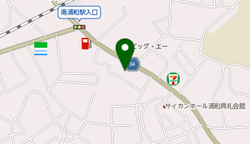 埼玉トヨペット浦和支店の地図画像