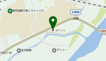 埼玉トヨペット川越西支店の地図画像