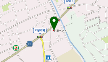 埼玉トヨペット上尾支店の地図画像