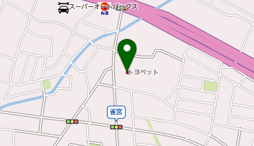 埼玉トヨペット熊谷肥塚支店の地図画像