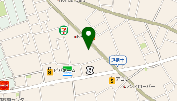 埼玉トヨペット浦和東支店の地図画像