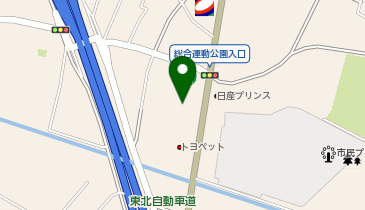 埼玉トヨペット久喜支店の地図画像