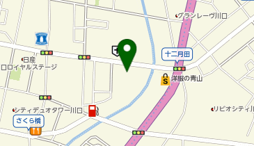 埼玉トヨタ自動車川口店の地図画像