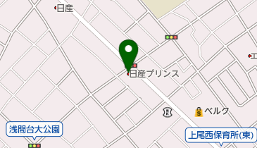 日産プリンス埼玉スカイラインプラザ上尾中央の地図画像