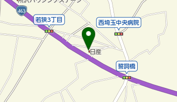 埼玉日産U-cars所沢の地図画像