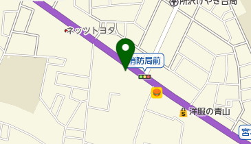 Honda Cars埼玉U-Select所沢の地図画像