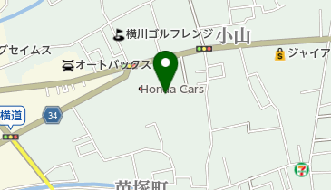 Honda Cars埼玉U-Select草加の地図画像