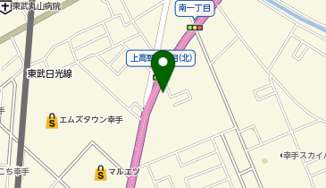 久喜三菱自動車販売幸手店の地図画像