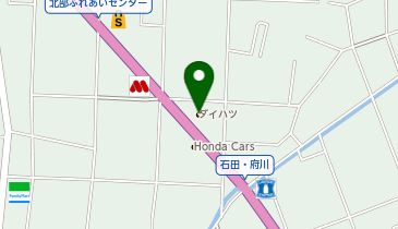 埼玉ダイハツ販売川越山田店の地図画像