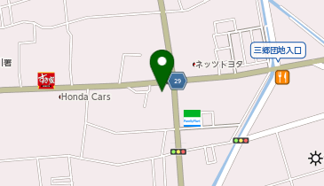 埼玉ダイハツ販売三郷店の地図画像