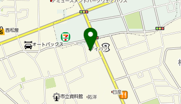 埼玉ダイハツ販売草加八潮店の地図画像