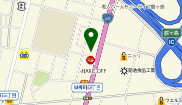 埼玉ダイハツ販売鶴ヶ島店の地図画像