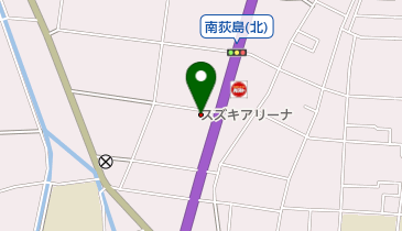 スズキ自販埼玉スズキアリーナ越谷の地図画像