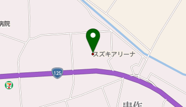 スズキアリーナタヌマ加須の地図画像