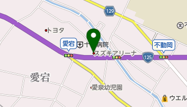 スズキアリーナ加須中央の地図画像