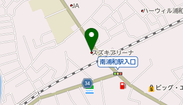 スズキアリーナ浦和の地図画像