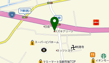 オートピア西洋スズキアリーナ春日部東の地図画像